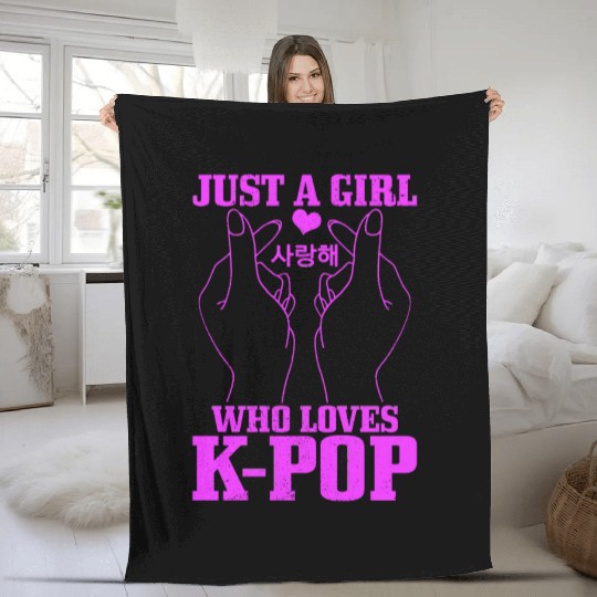 K-Pop Fan Gift Korean Pop Music Fleece Blankets
