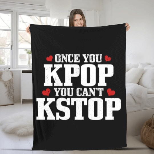 K-Pop Fan Gift Korean Pop Music Fleece Blankets