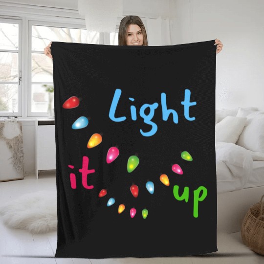 Light It Up! Fleece Blankets