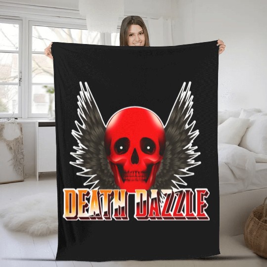 Death dazzle Fleece Blankets
