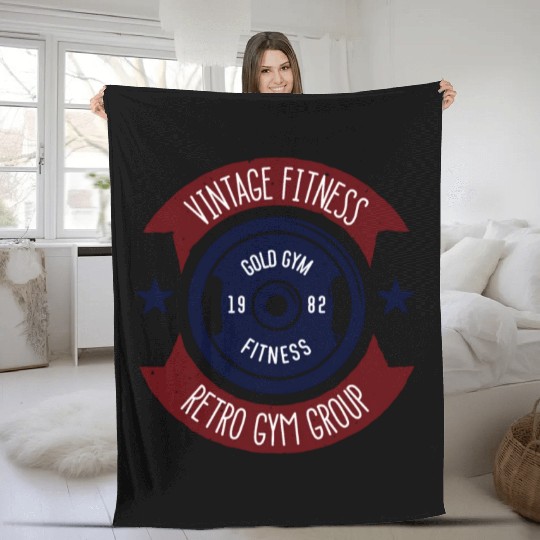 Gym Fitness - 020 Fleece Blankets