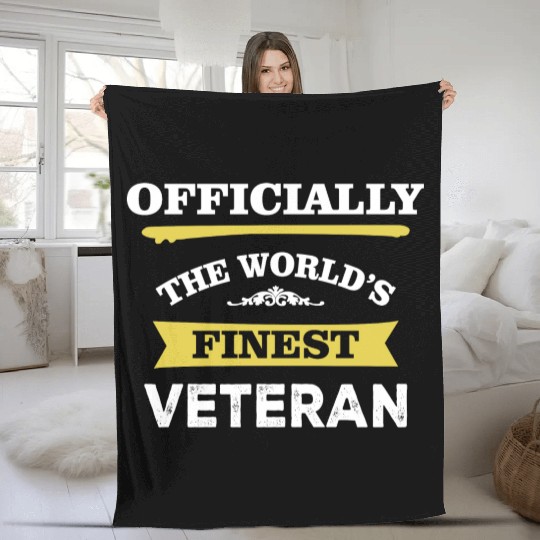 The World's Finest Veteran Fleece Blankets