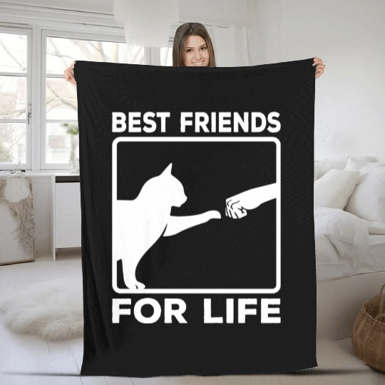 Cute Kawaii Cat Fleece Blankets