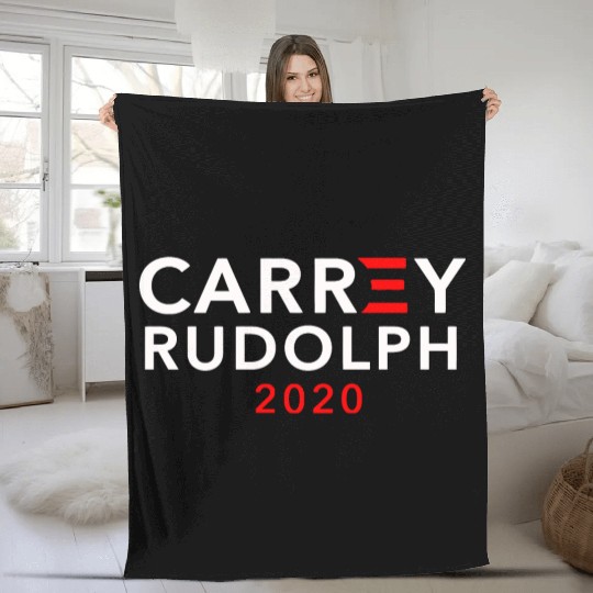 CARREY RUDOLPH 2020 Fleece Blankets