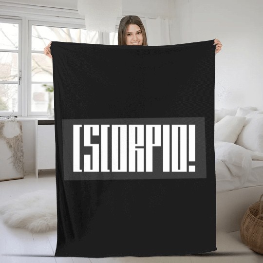 scorpio zodiac Fleece Blankets