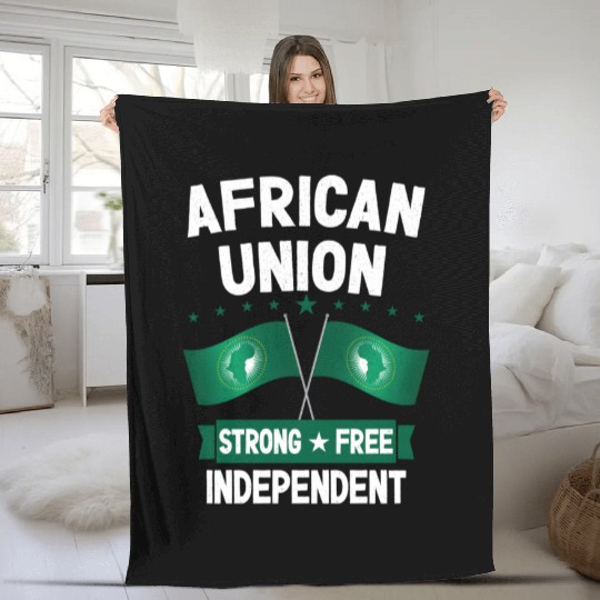African Union Fleece Blankets