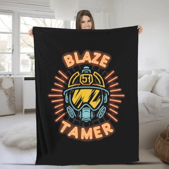 Firefighter: Blaze Tamer Fleece Blankets