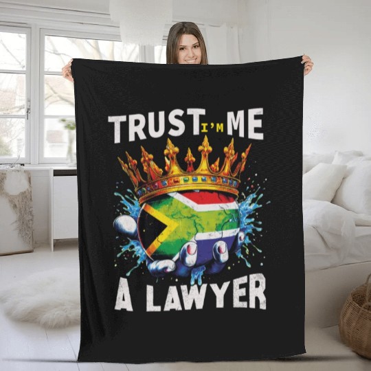 South african case i'm a lawyer, anti zionist idea Fleece Blankets