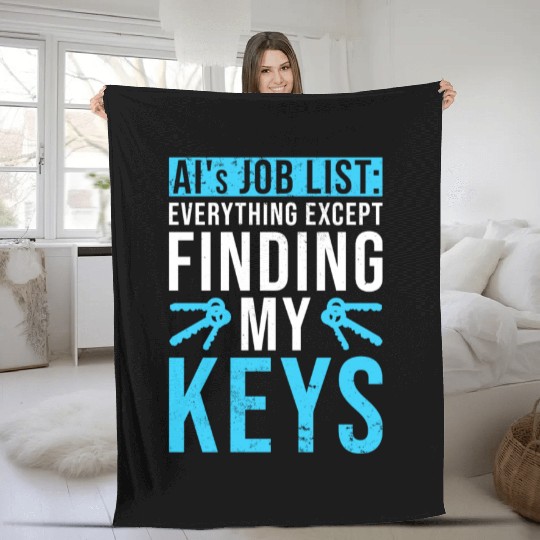 Artificial Intelligence Ai Lovers Fleece Blankets