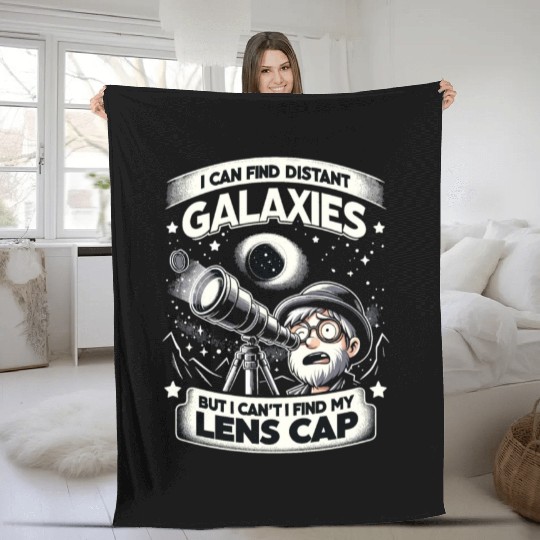 Astrophotography Astronomy Space Camera Star Watch Fleece Blankets