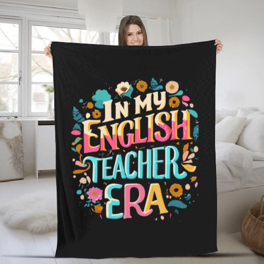 English teacher Fleece Blankets