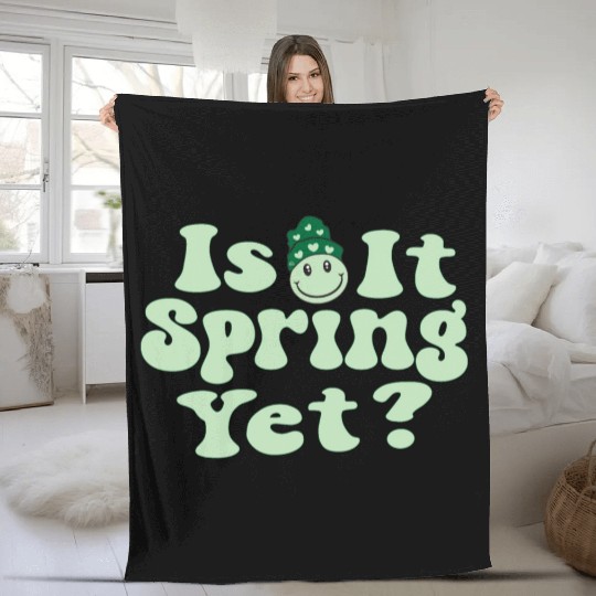 Is It Spring Yet? Fleece Blankets