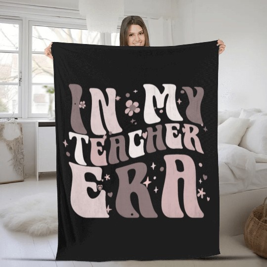 In My Teacher Era Fleece Blankets