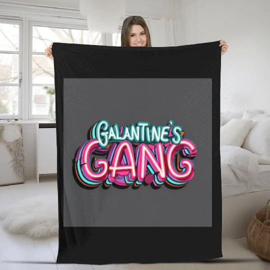 GALENTINE'S Gang Fleece Blankets