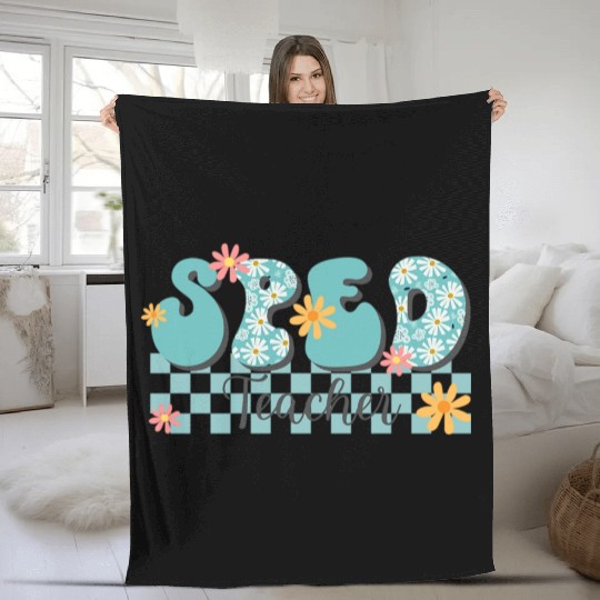 SPED Teacher Fleece Blankets