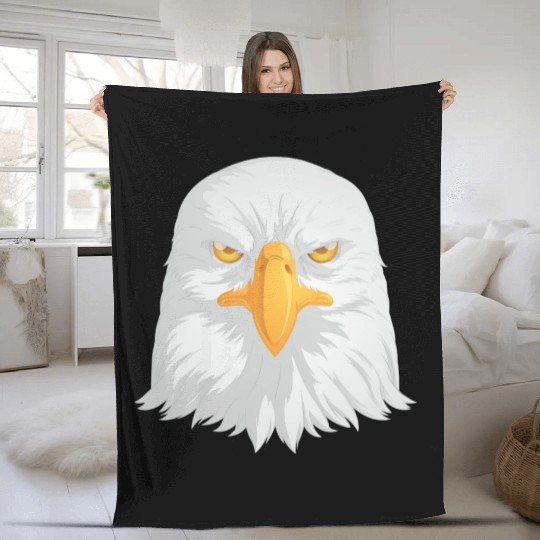 Bald Eagle Fleece Blankets
