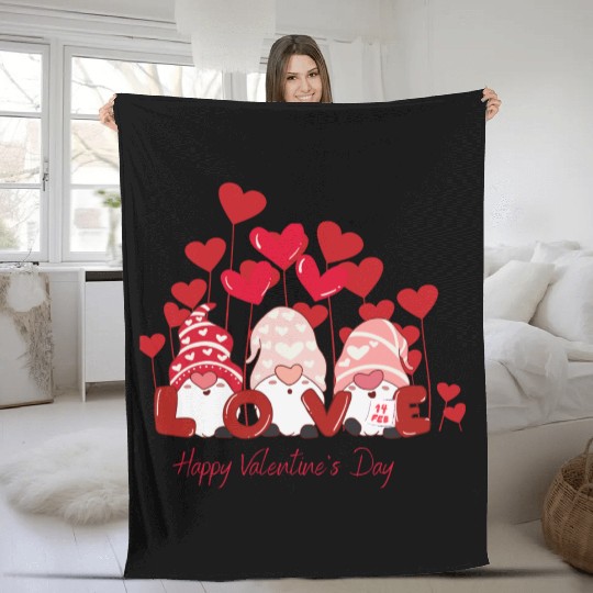 "Saint Valentin" Fleece Blankets