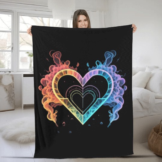 Valentine Fleece Blankets