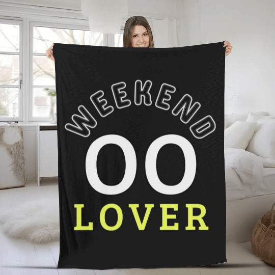 Weekend Lover Fleece Blankets