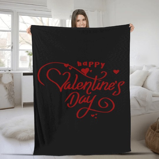 valentine day Fleece Blankets