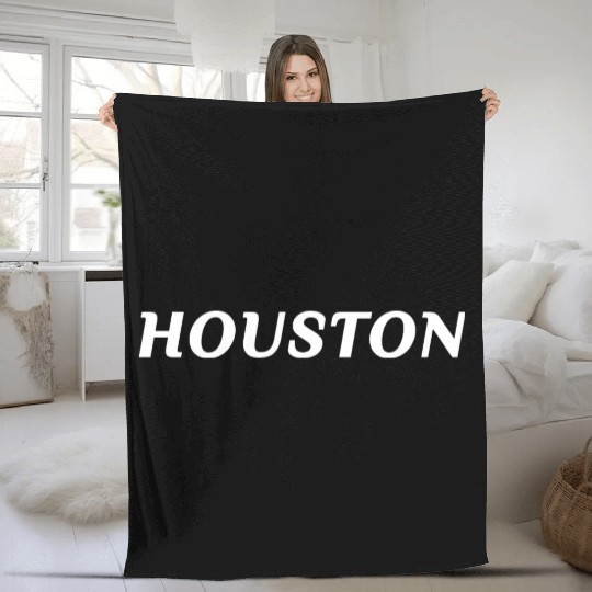 Houston Fleece Blankets