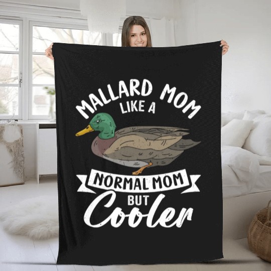 Mallard Duck Fleece Blankets