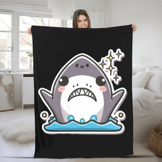 Shark Lover Fleece Blankets