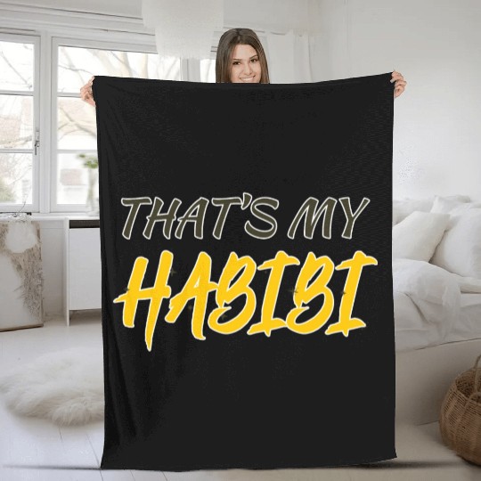 cool that's my lover / thats my habibi Fleece Blankets