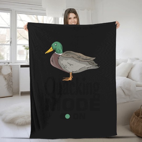 Mallard Duck Fleece Blankets