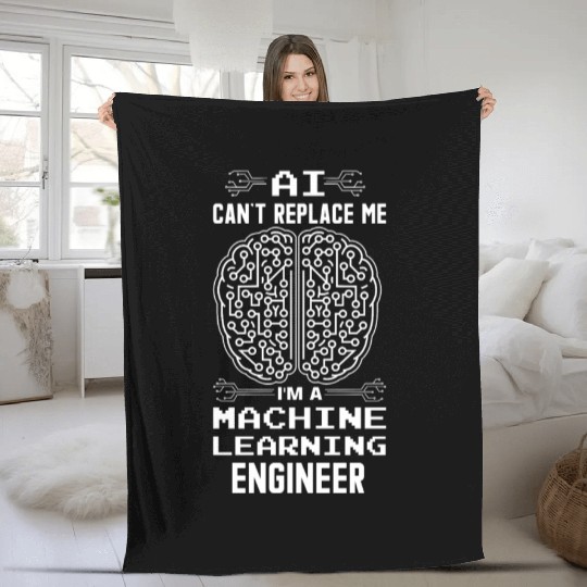 Machine Learning and AI Mastery Design Fleece Blankets