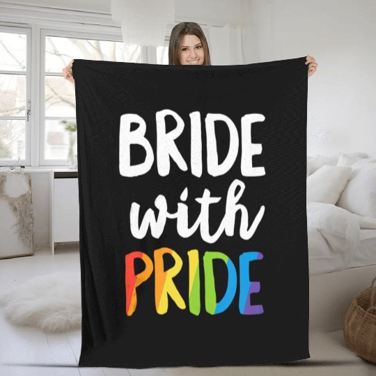 Lesbian Bachelorette Party Fleece Blankets