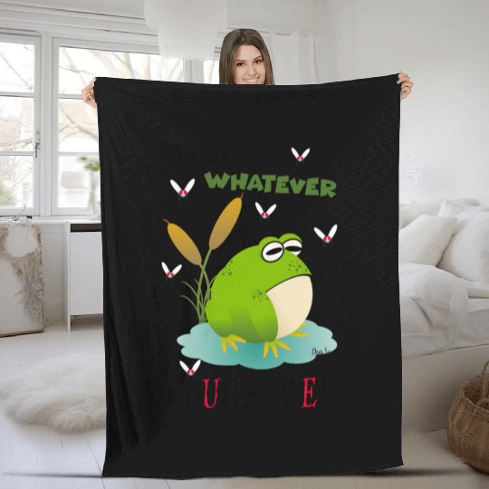 Cranky Toad Fleece Blankets