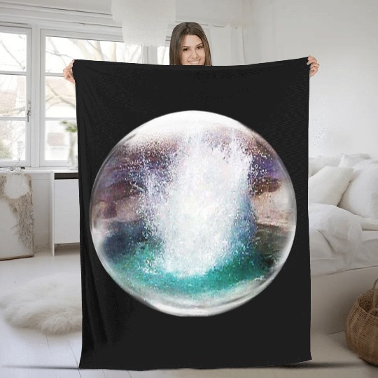 Life in a Bubble Collection-YStone Geyser 101 Fleece Blankets