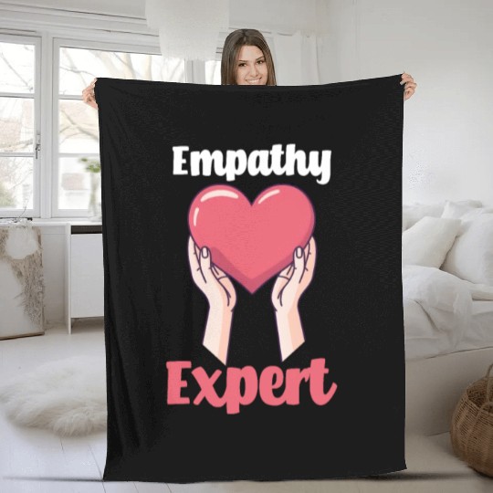 Psychologist Empathy Expert Fleece Blankets
