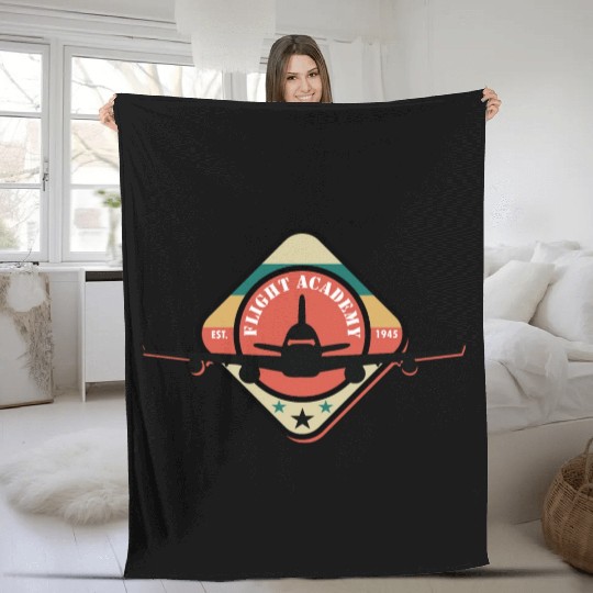 Flight Academy EST.1994 Fleece Blankets