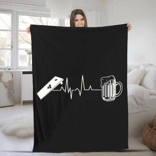 Cornhole Lawn Game Fleece Blankets