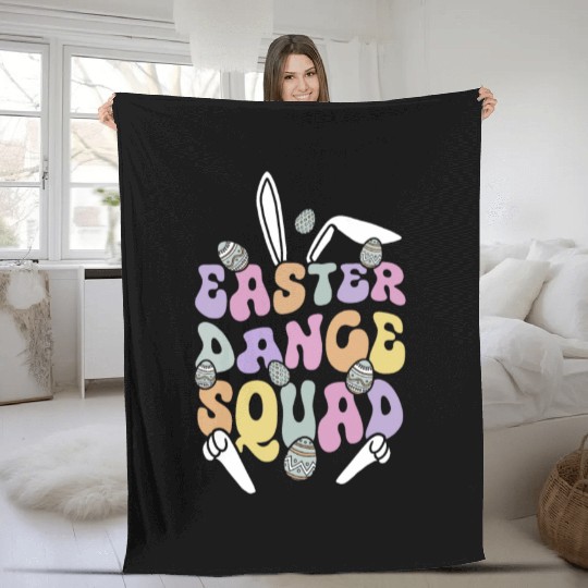 Easter dance squad Easter Day Fleece Blankets