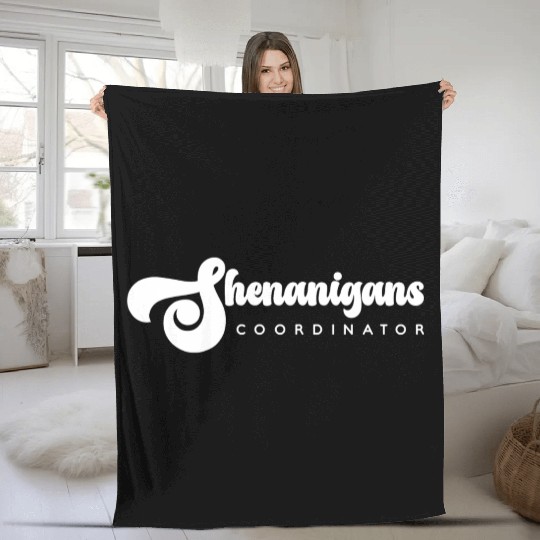 Shenanigans Coordinator Fleece Blankets