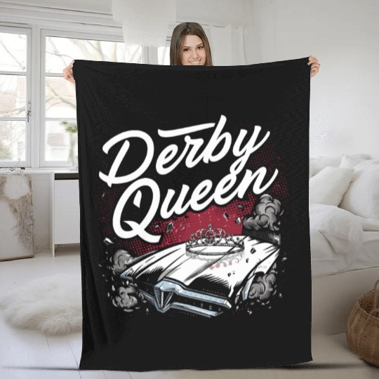 Demo Derby Demolition Derby Demolition Derby Lover Fleece Blankets