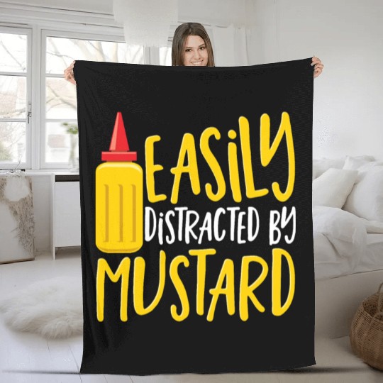 Hot Sauce Buffalo Sauce Ranch Dressing Condiment Fleece Blankets