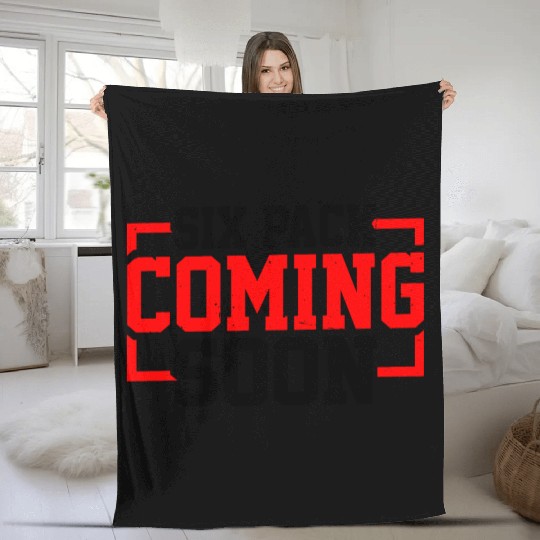 Six Pack Coming Soon 63 Fleece Blankets