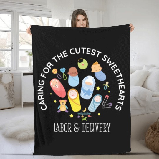 Caring For Cutest Sweethearts NICU Labor And Fleece Blankets