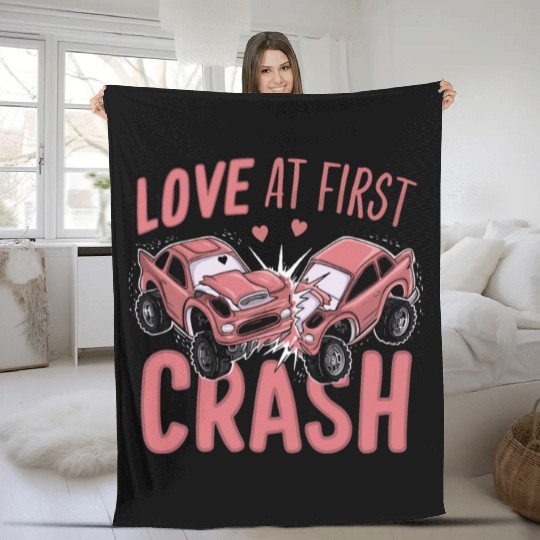 Demo Derby Demolition Derby Demolition Derby Lover Fleece Blankets