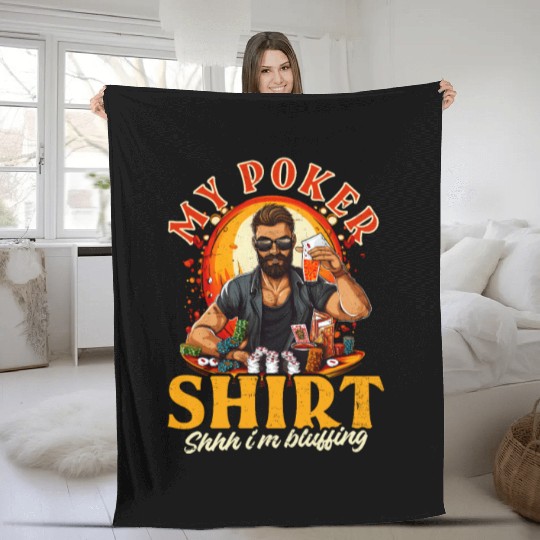 Poker Poker Outfit Fleece Blankets