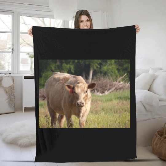 Cow Fleece Blankets