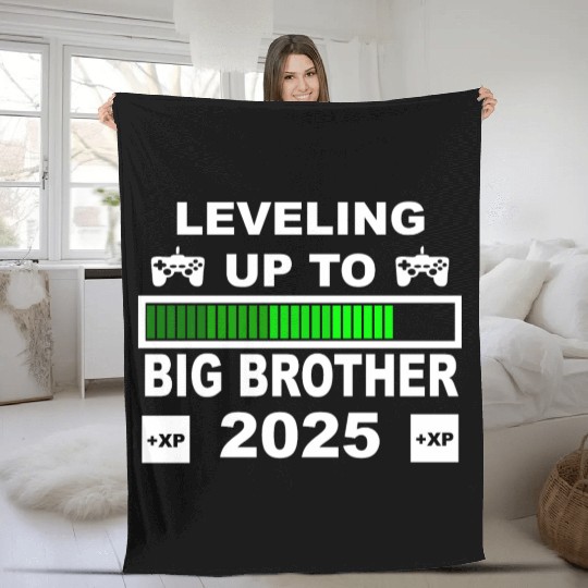 Level Up To Big Brother 2025 Fleece Blankets