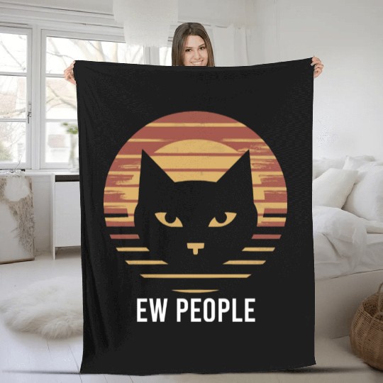 Ew People Fleece Blankets