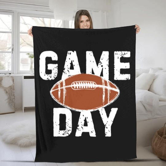 Game Day Football Fleece Blankets