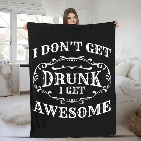 Drinking Event Party Fleece Blankets