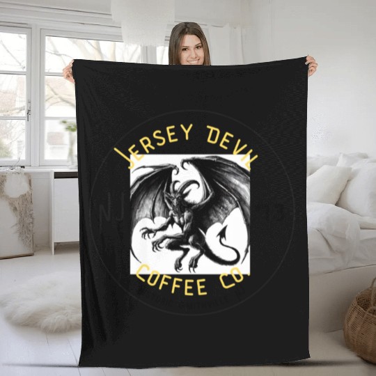 Jersey Devil Coffee Company Fleece Blankets
